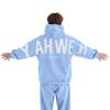 Hooded Sports Tracksuit Unisex Running Outfits Long Sleeve Pullover Hoodies Sweatshirt
