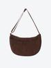 Shoopen Corduroy Half Moon Crossbody Bag (Hpabceft05 Re) Hpabcff811