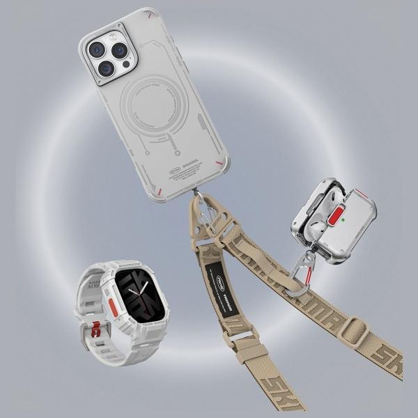 Skinarma Etui Mecha Airpods Pro 2        Szary/Gunmetal