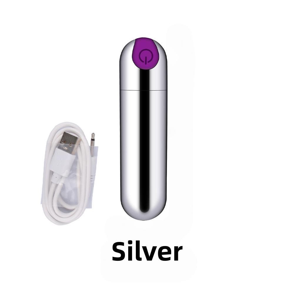 Bullet Vibrator Rechargeable G-spot Clitoral Stimulator Masturbation Mini Portable Adult Toy