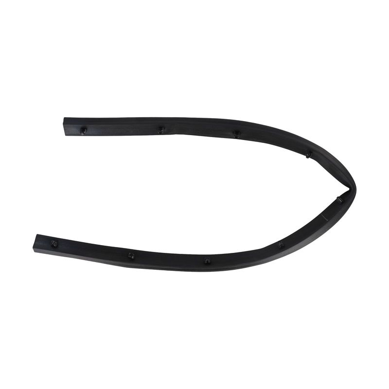 Einfach zu bedienen 86435-2W000 Dichtung Motorhaubendichtung Ersatz Korrosionsschutz Schwarze Farbe Nicht verformbar Für 2013- Modelle