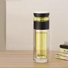 TOMIC Double-Wall Glass Tea Infuser Bottle