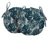 Vargottam Indoor Outdoor Round Bistro Chair Cushions Block Print 15-Inch Bistro Chair Pads Waterproof Seat Chair Cushion For Home