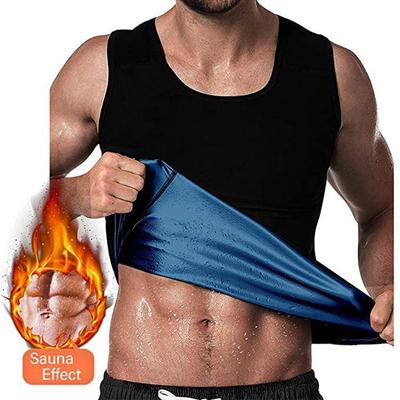 Men's Fitness Sweat-Wicking Sauna Vest Tank Top