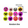 1pcs Random Halloween Night Light Sticky Ball Toy Decompression Release Stress