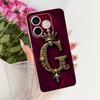 Transparente Hülle für Honor 500 Smart Cover Luxus A-Z Buchstaben Mode Cool Krone Weiche Hülle für Honor 500Smart