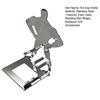 Stainless Steel Muscle Man Sausage Stand Portable Reusable Standing Man Hot Dog Holder Outdoor Camping Roaster Barbecue Grill Accessories