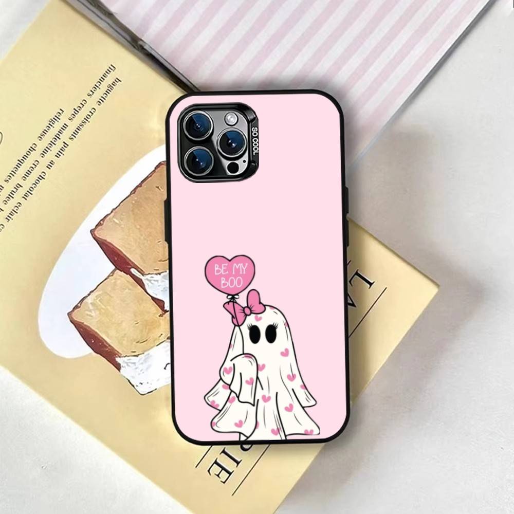 Stardust Ghost Phone Case For iPhone 17,16,15,14,13,12,11 Plus,Pro Max,XS,Colorful Silver Phone case Funda Cover