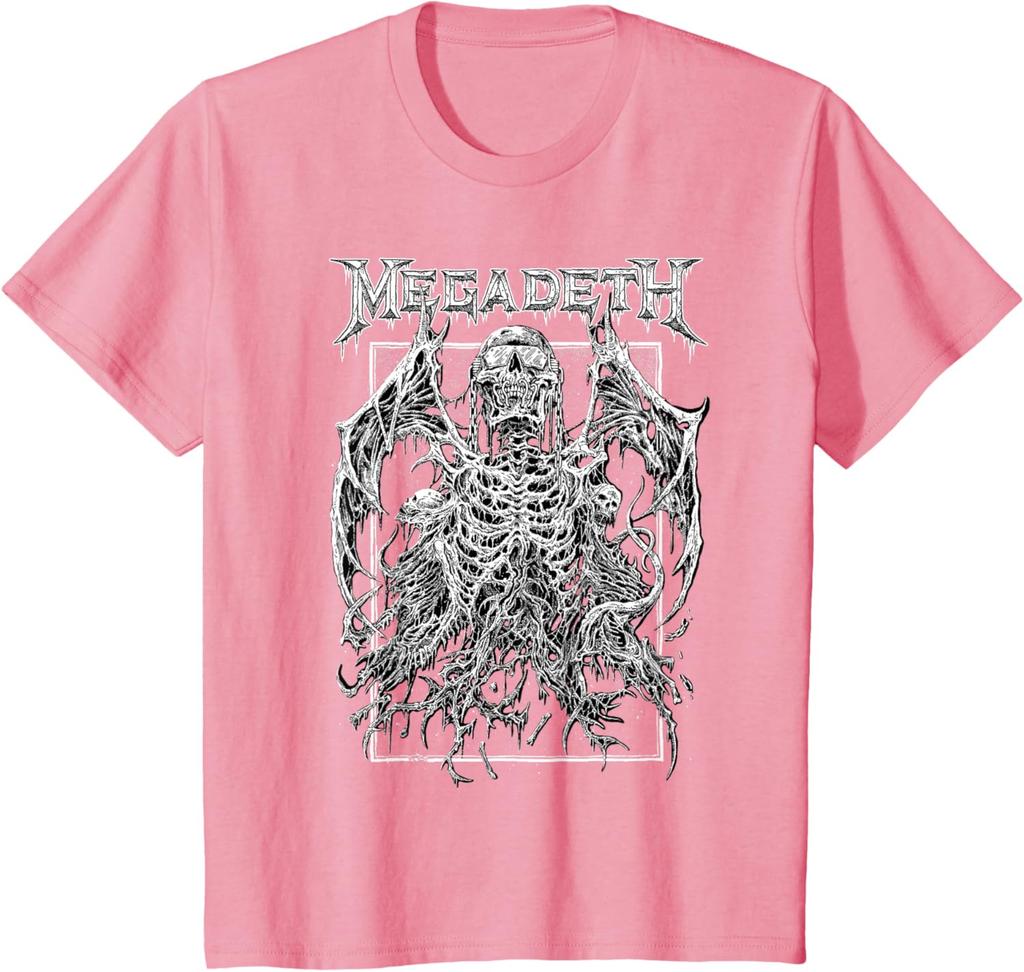 Megadeth Vintage Generál Vic Tričko Krátký rukáv Klasický horký produkt Y2k Prémiový Luxusní vysoká kvalita Unisex Oversized měkký