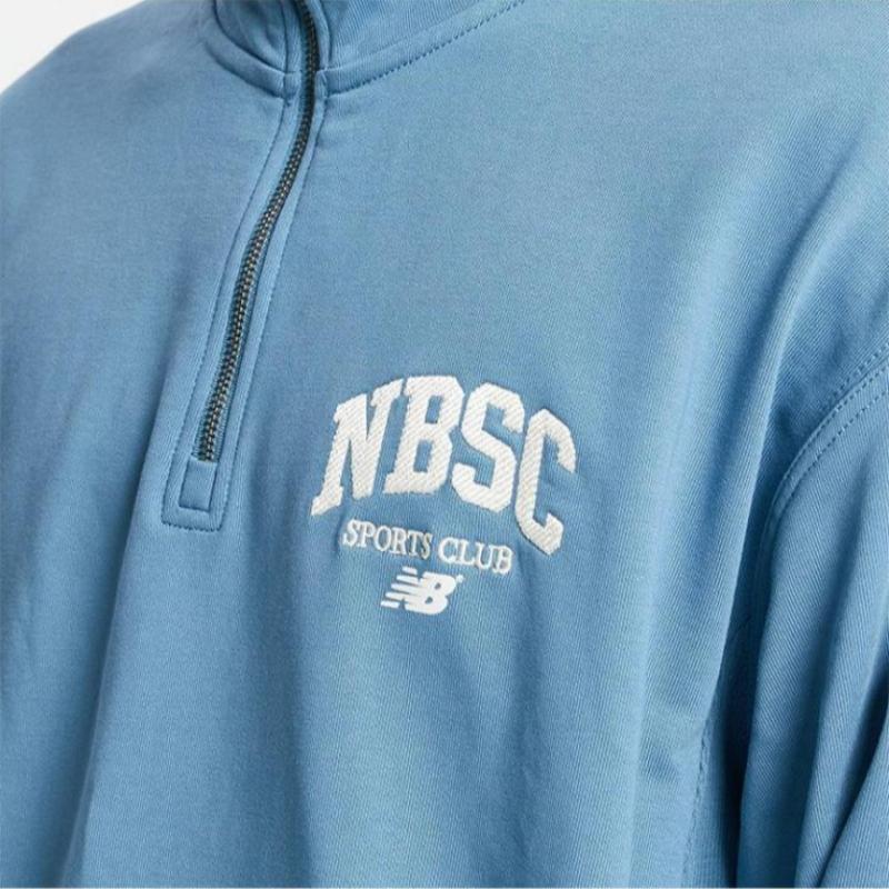 New Balance Uni Nbsc Half Zip Up Sweatshirt Nbncd31823 50