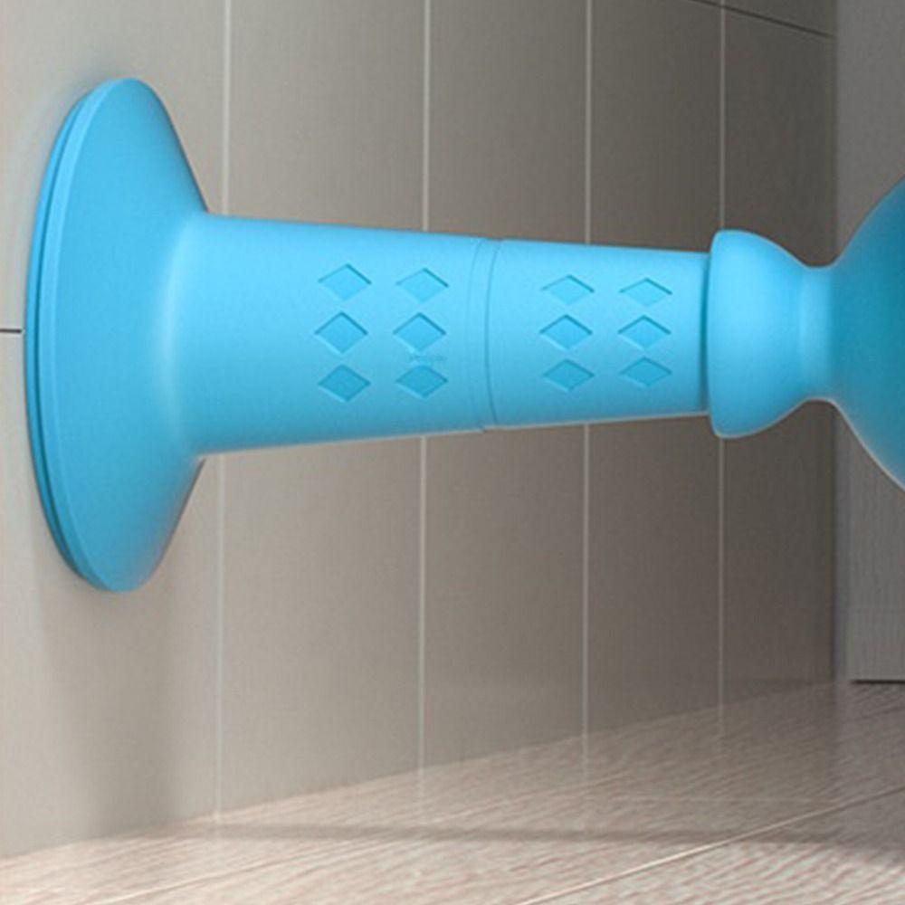 Adhesive Door Buckle Hidden Silicone Bumper Door Suction Door Holder Wall Protector Door Stopper