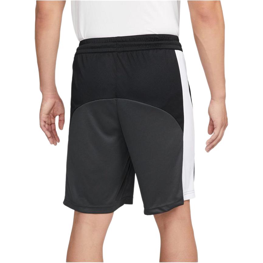 Nike Szorty z ściągaczem i logo Color-Block Męskie Spodnie Czarne Szare DQ5827-010