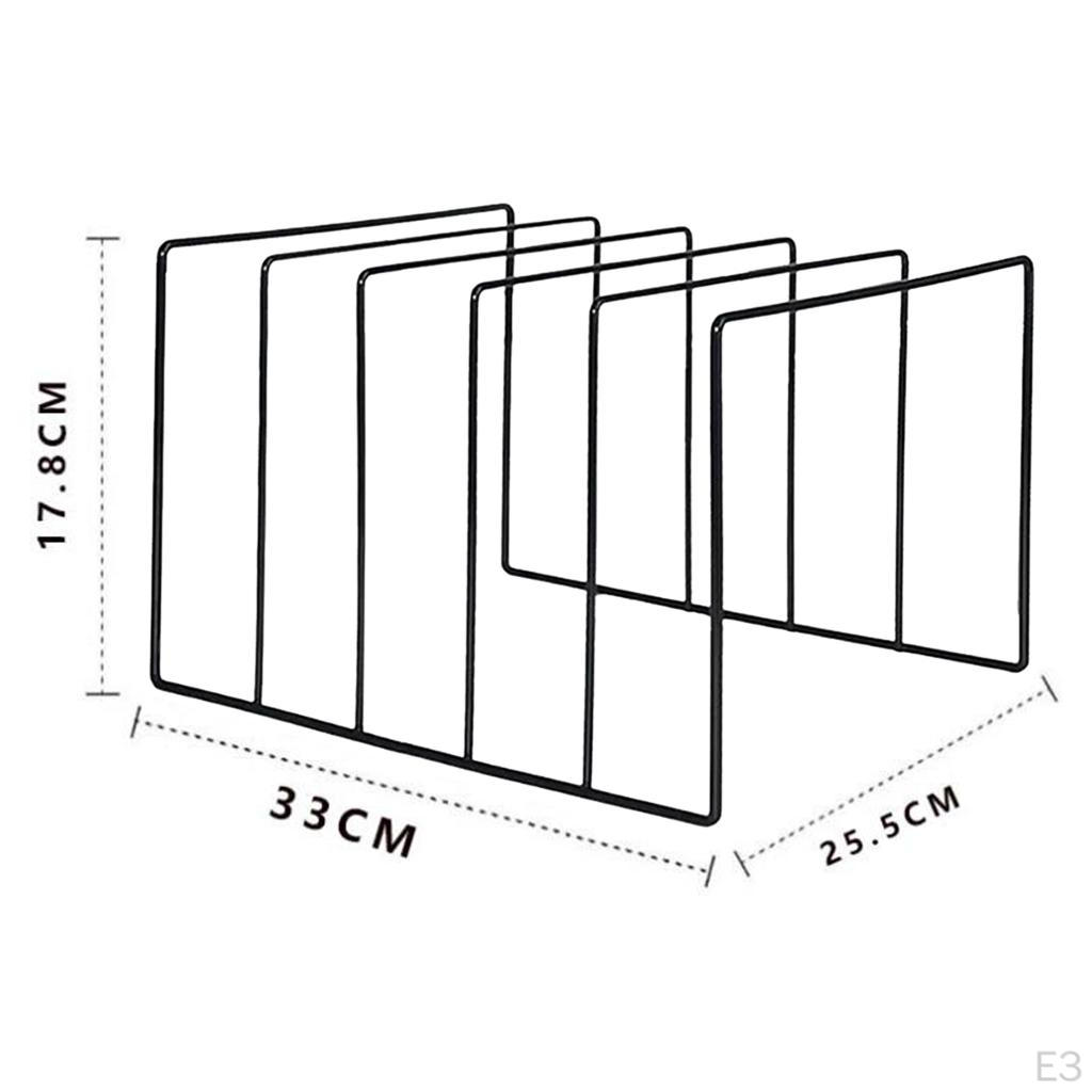 Holder for Storage – File Rack Sorter Desktop Organizer