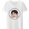 Park Bo Gum Kpop Actor Hot Sale Camiseta Hombre Polyester Material Cheap Short Sleeve Oneck Casual Gothic Popular T Shirt