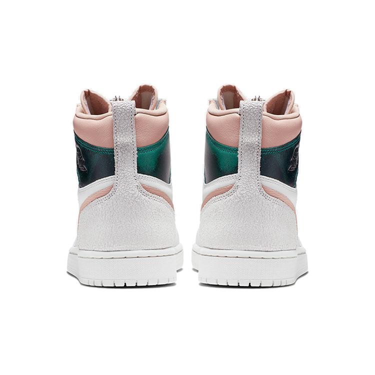 New Jordan 1 Retro High Zip Mystic Green Women's AQ3742-003