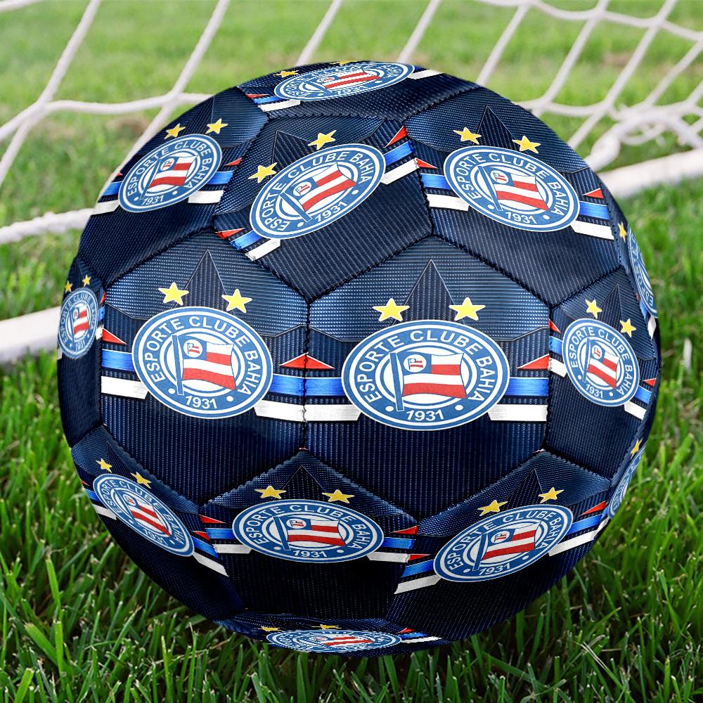 Fc Crest Design Printed Size 5 Soccer Balls, High-Quality, Anti-Slip, Protective Football, A Unique Gift , Birthdays, Christmas Gifts