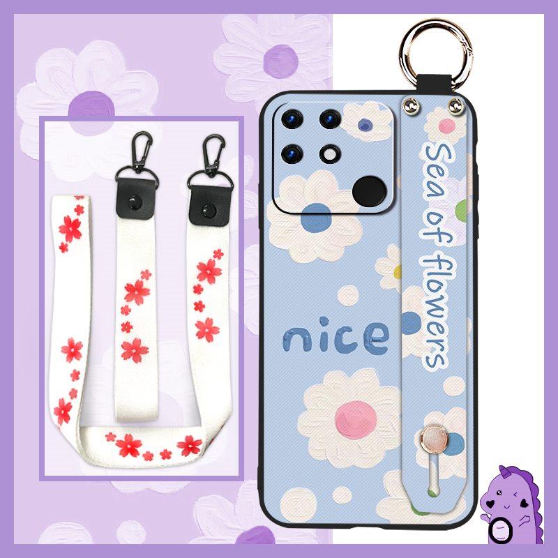 Ring Shockproof Phone Case For OPPO Realme Narzo 50A Back Cover Protective Dirt-resistant Anti-knock Soft case Anti-dust