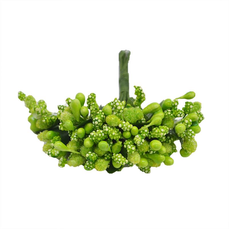 12 Stück/Los Handarbeit Künstliche Blumen Stempel Zucker Hochzeitsfeier Dekoration DIY Kranz Geschenkbox Scrapbooking Günstige Künstliche Blumen