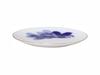Okura Pottery Blue Rose 19cm Dessert Plate, Made in Japan, 33h/8211