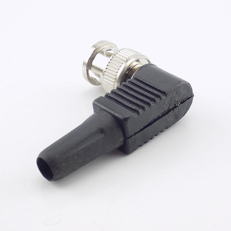 Conector BNC Conector BNC Masculin Twist-on RF Coaxial RG59 Adaptor coadă din plastic pentru supraveghere CCTV Camera Video Audio