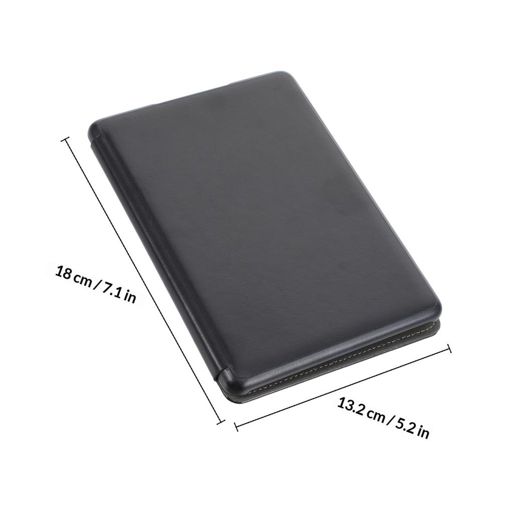 E-Reader Case Cover for 5 11 Thin Lightweight Vertical Design Waterproof PU Superfine Fiber Protective