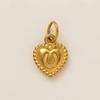 Fashionable and Trendy New Heart-shaped Pentagram Full Diamond Horseshoe Pendant Charms for Jewelry