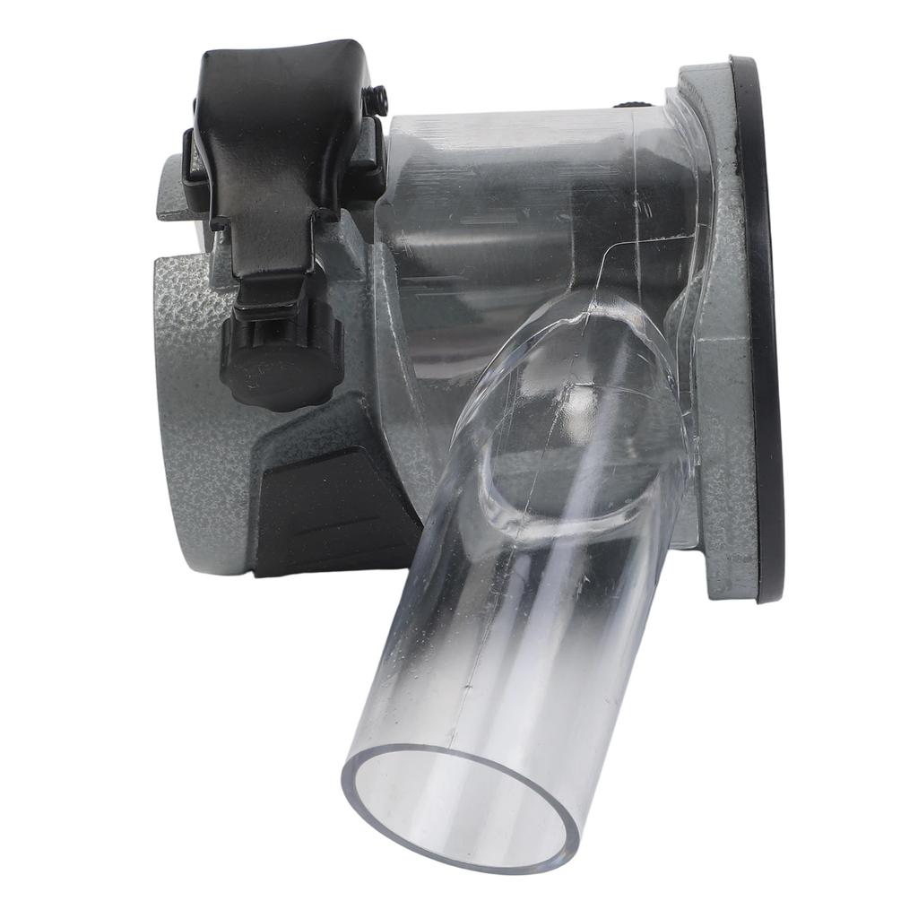 Dust Collection Wood Milling Cutter Base Plunge Router Base Seamless Splicing Shell Diameter 72MM Aluminum Alloy