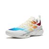 Anta Air Zone 6 Rainbow Concrete Nemesis Outdoor Shock Absorption Anti-Slip Low-Top Basketball Shoes Men Sneaker White Blue Yellow 912541602Q-8