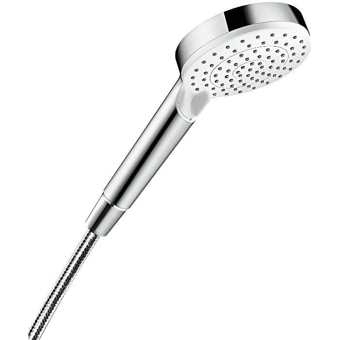 Douchette À Main - Hansgrohe - Crometta Vario - 6l/min - Blanc/Chromé - Économie D'eau