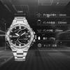 RORIOS Herren-Quarz-Uhr mit Datumsanzeige, Leuchtendes Zifferblatt, Leicht, Multifunktional, Wasserdicht, Perfekt für Sport, Arbeit und Pendeln,