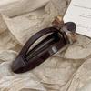 Duckbill Shape Large Bow Hair Claw Large Bow Hair Claw Clip  for Women Back Head Updo