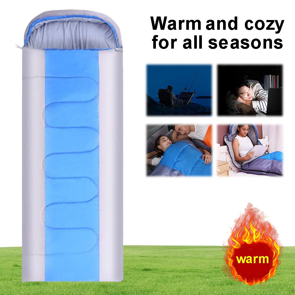 Portable Camping Sleeping Bag Adults Children Lightweight Waterproof Warm Envelope Backpacking for Outdoor Camping Travel Hiking