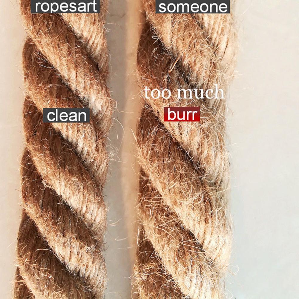 Cavo Lampada Sospensione In Corda Di Canapa - 3 Metri, Base E27, Stile Vintage Per Arredamento Fai Da Te