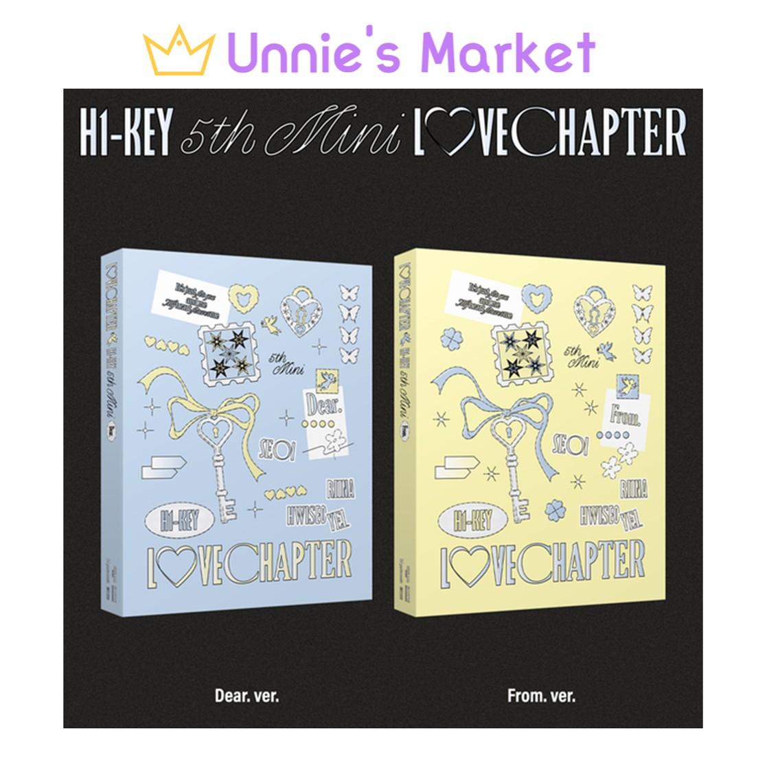 H1-KEY [LOVECHAPTER] 5th Mini Album + Free Gift Random ver.