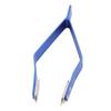 Watch Spring Bar Plier V Shaped Standard Metal Tweezers Repairing Accessory Tool 7825 Blue