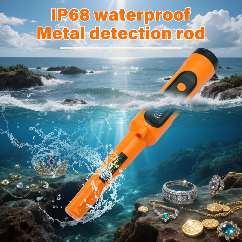 TC-112 Positioning Rod Handheld Underground Metal Detector GP Pointer Handheld Waterproof High Sensitivity Security Detector
