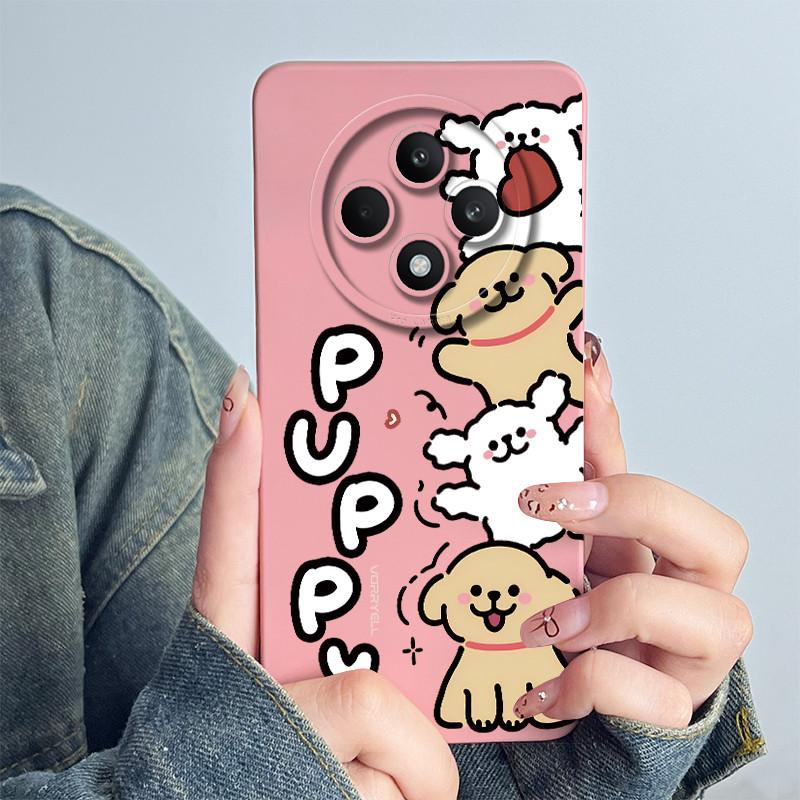 For OPPO Reno 12 F 4G Capa Reno12 FS Reno12 F 5G Phone Case Reno12F CPH2637 CPH2687 Back Cover Flower Painted Printed Soft Funda