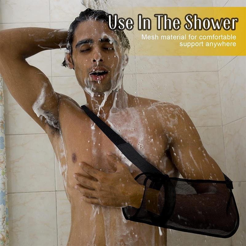 Adjustable Breathable Arm Sling Universal Support Shoulder Strap Brace Immobilizer Wrist Elbow Forearm Support Brace Straps