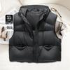 Women's Loose Fit 90% Down Hooded Vest