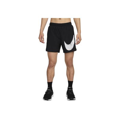 Challenger Swoosh Lauf Woven Vielseitig Locker Bequem Schweißableitend Schnelltrocknend Logo Sportshorts Herrenshorts Schwarz FV9917-010