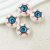 Halloween Eyeball Hair Clip Spooky Costume Accessory For Adults Kids Parties Resin Alloy Design Hairpin Hair Decorations