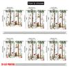 2D flat printing 2pcs Window Curtains Cute Forest Animals Versatile 100% Polyester,Without Electricity Family Party Decoration