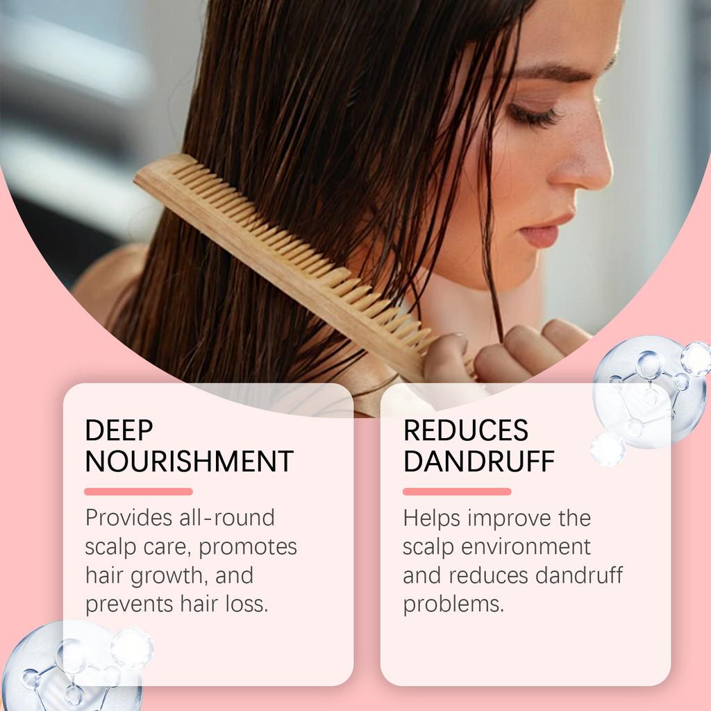 Hoegoa Nourishing Shampoo For Moisturizing And Strengthening Hair With Refreshing Cleanliness