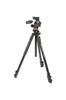 Manfrotto 290 Series Dual Aluminum Tripod MK290DUA3-3W 3-Way Head 4kg Load Capacity Max Height 175.5cm Min Height 5.5cm Lightweight 2.59kg Low-Angle