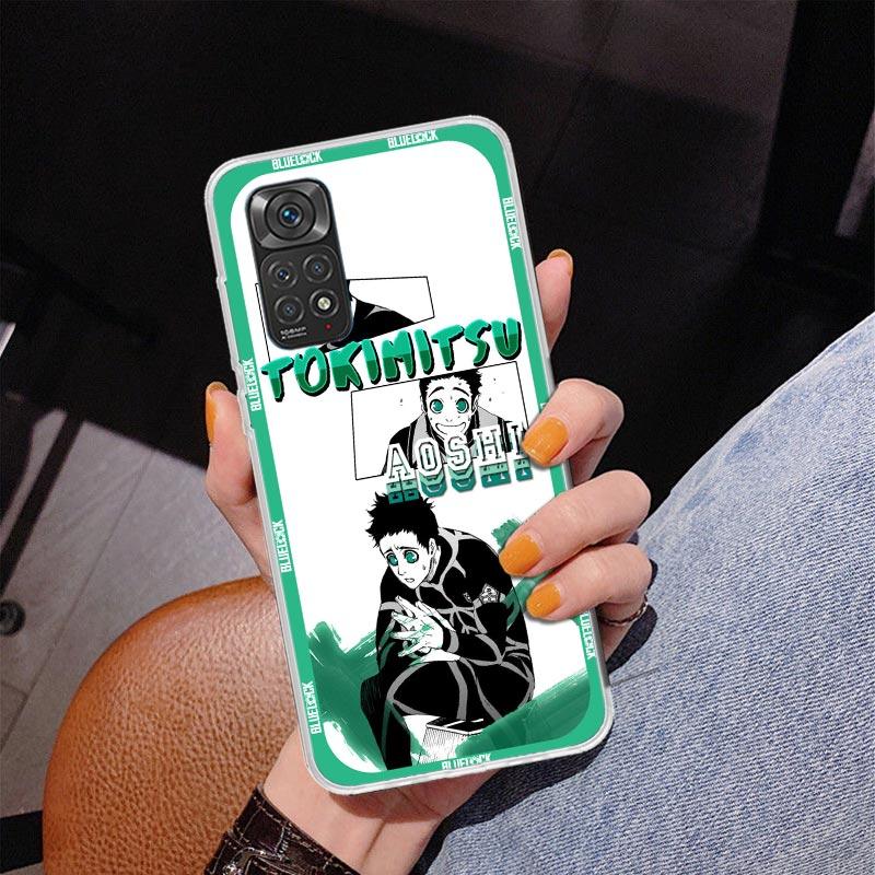 Blue Lock Anime Phone Case For Xiaomi Redmi Note 15 14 13 12S 12 11 Pro Plus 14S 11S 11E 10 10S 11T 5G Personalized Cover Redmi