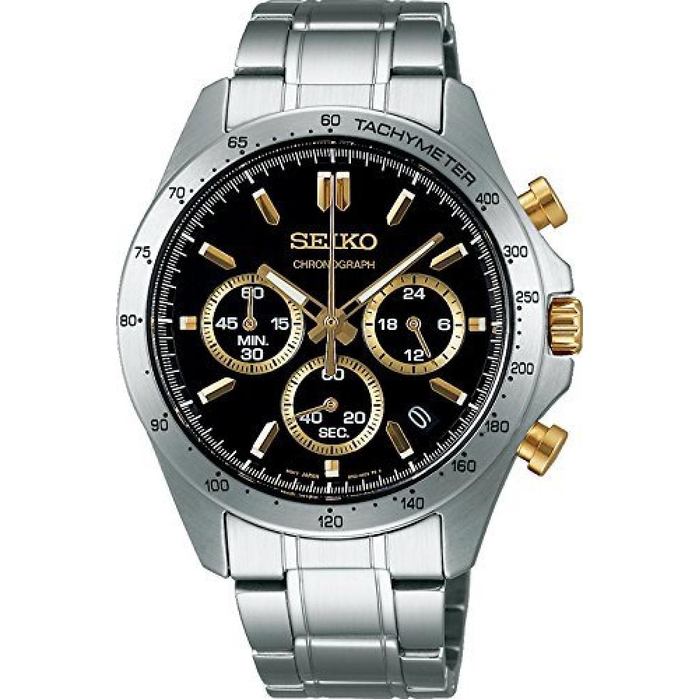 

[Seiko] Seiko WriStwatch Spirit Spirit Quartz Sbtr015 Gold Men S