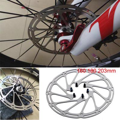 Bisiklet Parçaları Bisiklet Disk Fren Rotoru 160 180 203mm 6 adet T25 Yıldız Vidayla Sunulmaktadır