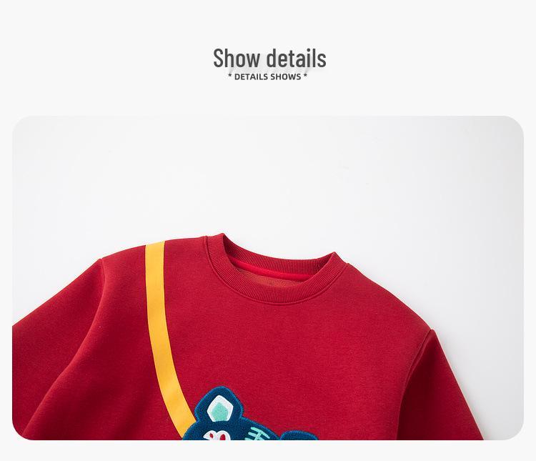 Dudu Family Children's Winter New Year Outfit Set for Boys and Girls