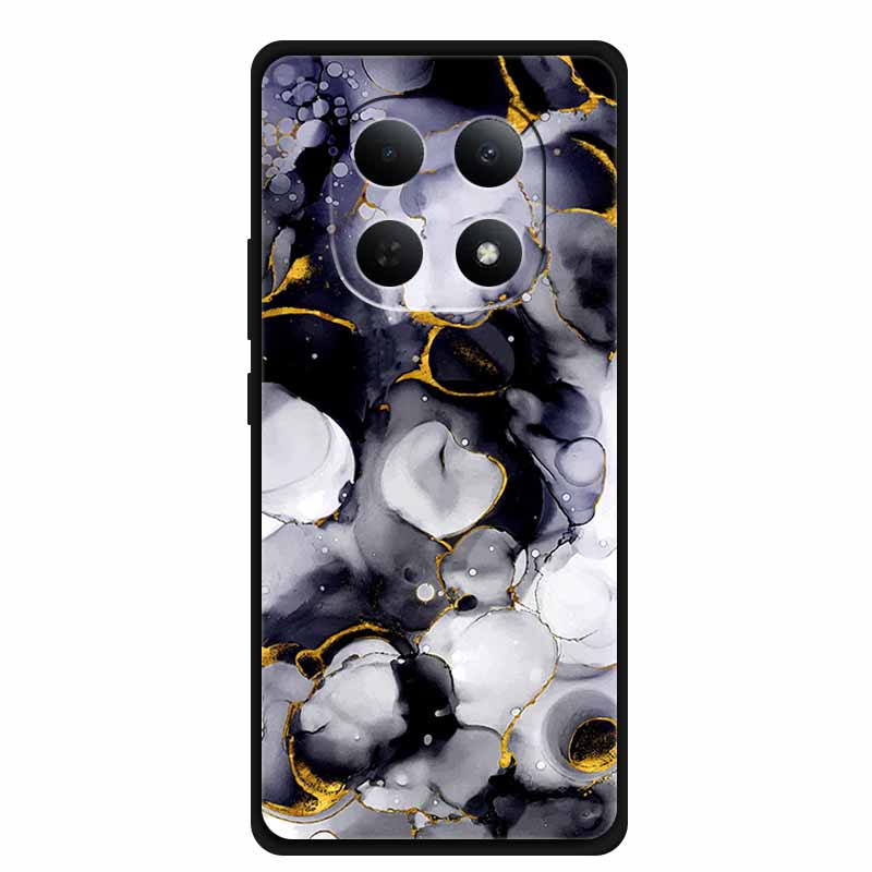 Soft Silicone Cover For Xiaomi POCO M8 Marble Patterns Case Funda For POCO M 8 Bumper Protective Luxury TPU Back Phone Cover
