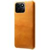 For Honor Play 60 Plus 5G Case Calf Texture PU Leather Hard PC Protective Phone Cover